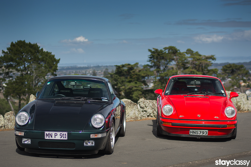 Illustration for article titled An Afternoon With Three '80s 911s